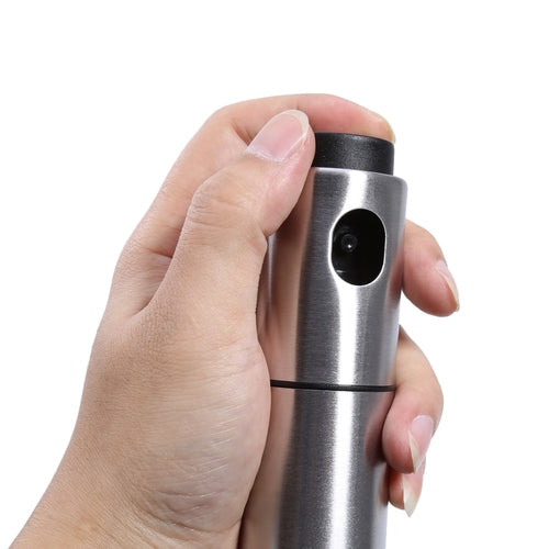 135ML Silver Oil Sprayer Stainless Steel Olive