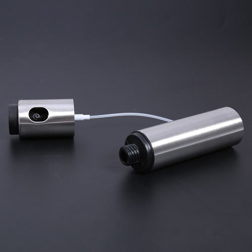 135ML Silver Oil Sprayer Stainless Steel Olive